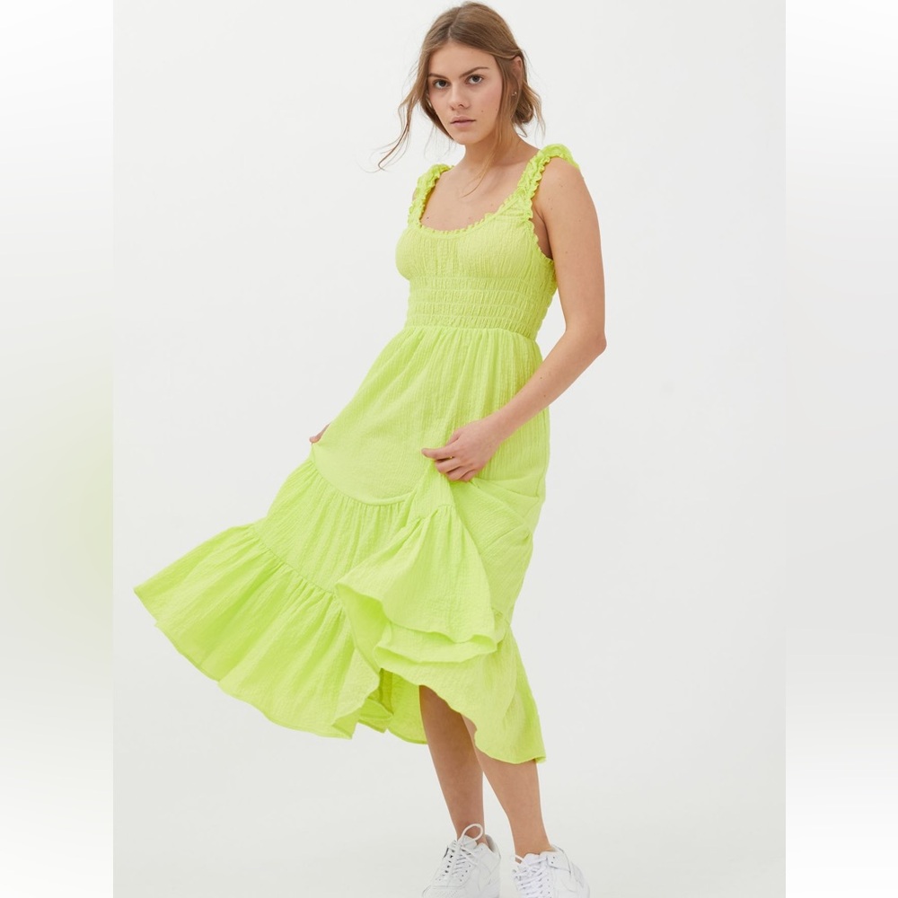 Urban Outfitters Lime Green Dress